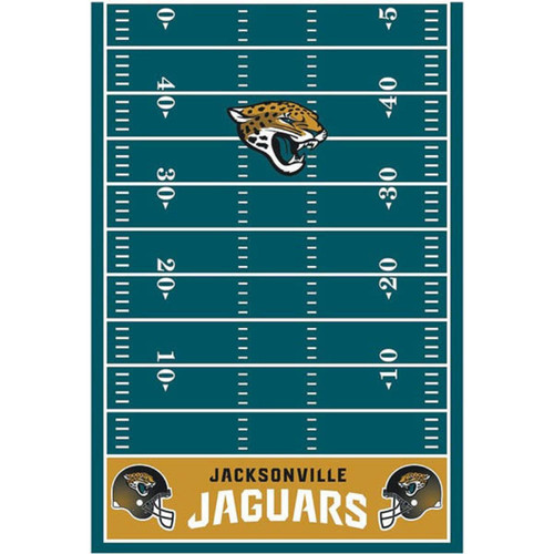 Jacksonville Jaguars NFL Football Sports Party Decoration Plastic Tablecover