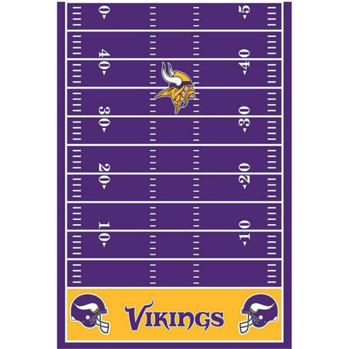 Minnesota Vikings NFL Football Sports Party Decoration Plastic Tablecover