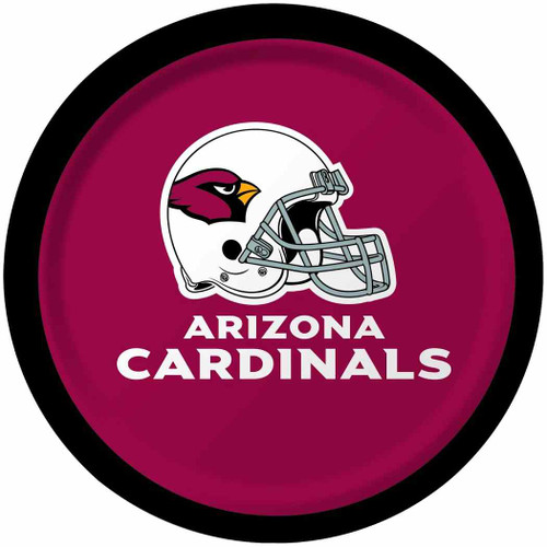 Arizona Cardinals NFL Pro Football Sports Party 7" Dessert Plates