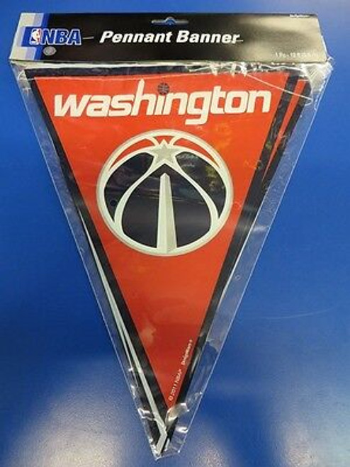 Washington Wizards NBA Basketball Sports Party Decoration Pennant Banner
