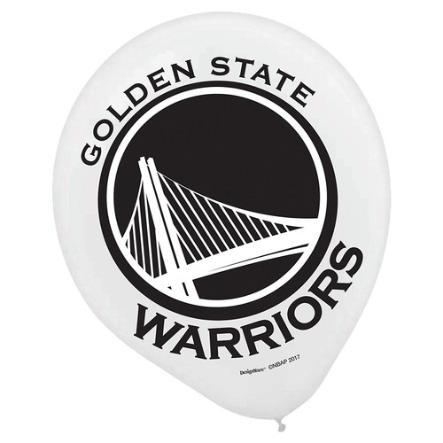 Golden State Warriors NBA Basektball Sports Party Latex Balloons