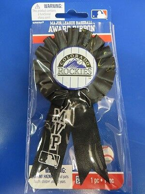 Colorado Rockies MLB Baseball Sports Party Favor Award Ribbon