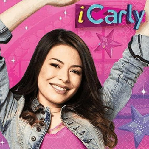 iCarly Carly Shay Nick Jr TV Show Kids Birthday Party Paper Beverage Napkins