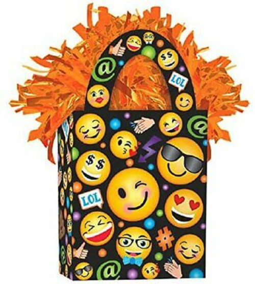LOL Emoji Emoticons Cute Kids Birthday Party Decoration Tote Balloon Weight