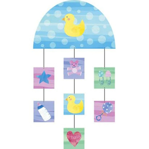 Baby Duckie Animal Rubber Duck Cute Baby Shower Party Hanging Decoration Mobile