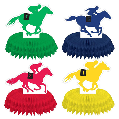 Derby Day Horse Race Kentucky Sports Racing Theme Party Decoration Centerpiece