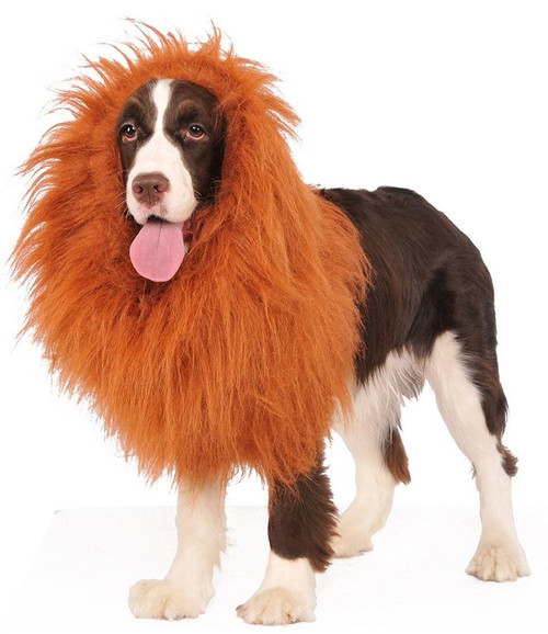 Deluxe Lion's Mane Animal Fancy Dress Halloween Pet Dog Cat Costume Accessory