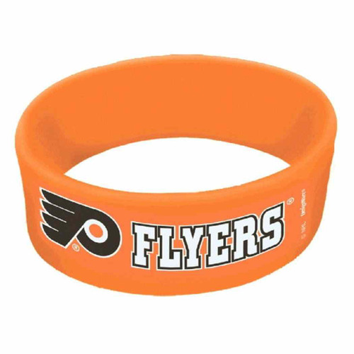 Philadelphia Flyers NHL Hockey Sports Party Favor Rubber Cuff Bands