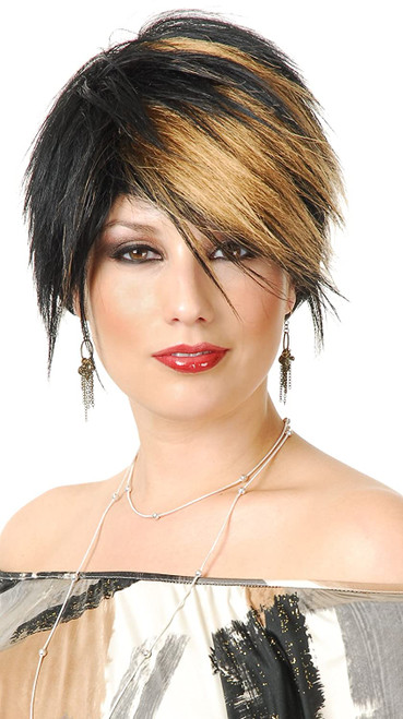 Scenester Wig Short Straight Fancy Dress Up Halloween Adult Costume Accessory