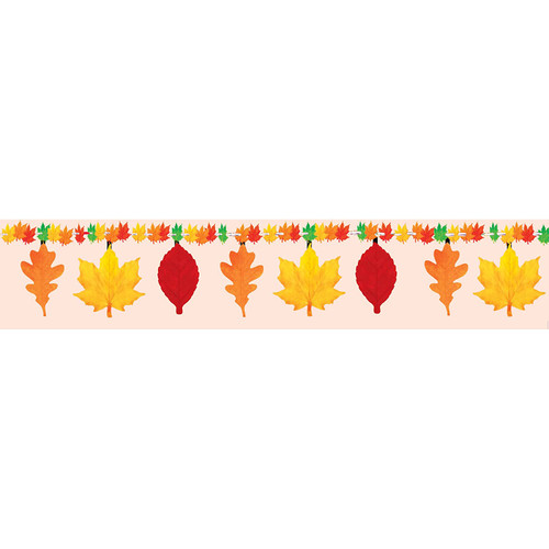 Autumn Leaves Fall Thanksgiving Holiday Party Hanging Decoration Paper Garland