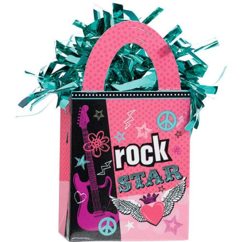 Rocker Princess Rock Star Girl Birthday Party Decoration Gift Bag Balloon Weight