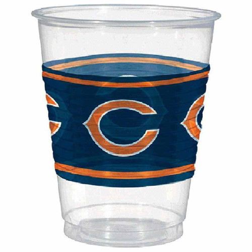 Chicago Bears NFL Football Sports Party 16 oz. Plastic Cups