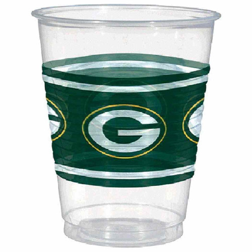 Green Bay Packers NFL Football Sports Party 16 oz. Plastic Cups