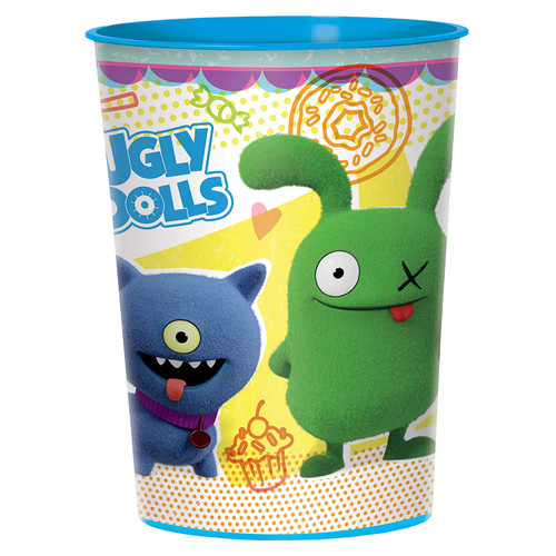 UglyDolls Movie Ugly Doll Cute Kids Birthday Party Favor 16 oz. Plastic Cup