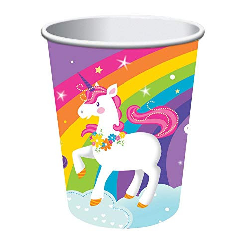 Fairytale Unicorn Fantasy Animal Kids Birthday Party Favor 16 oz. Plastic Cup