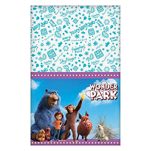Wonder Park Movie Nickelodeon TV Kids Birthday Party Decoration Paper Tablecover