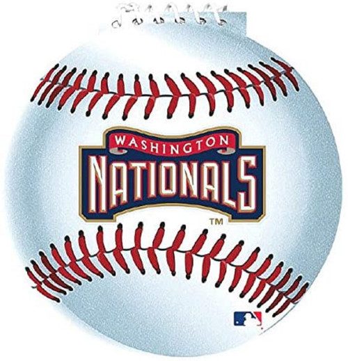 Washington Nationals MLB Pro Baseball Sports Party Favor Mini Note Pad Notepads