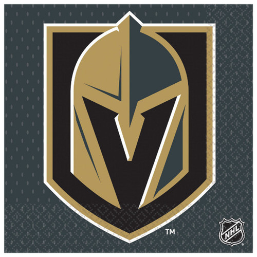 Vegas Golden Knights NHL Pro Hockey Sports Banquet Party Paper Luncheon Napkins