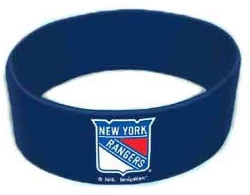 New York Rangers NHL Pro Hockey Sports Party Favor Rubber Wrist Cuff Bands