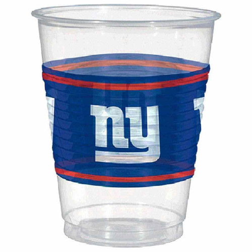 New York Giants NFL Football Sports Party 16 oz. Plastic Cups