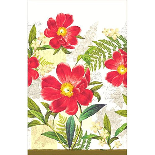 Botanical Peony Spring Floral Flower Garden Theme Party Decoration Tablecover