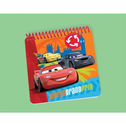 Cars 2 Movie Disney Pixar Race Racing Birthday Party Favor Notebook Note Pad