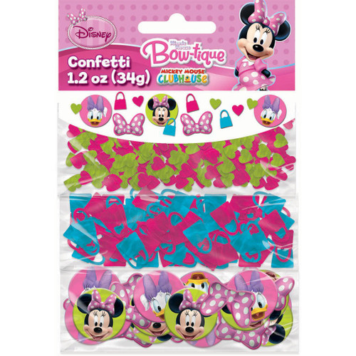 Minnie Mouse Clubhouse Disney Kids Birthday Party Decoration Confetti 3-Pack