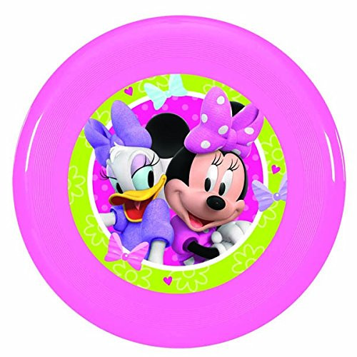 Minnie Mouse Bowtique Disney Cartoon Kids Birthday Party Favor Flying Disc