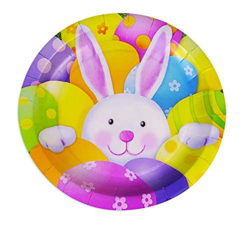Easter Bunny Rabbit Eggs Sunday Spring Holiday Party Paper Luncheon Napkins