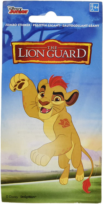 Lion Guard Disney Junior TV Series King Kids Birthday Party Favor Jumbo Sticker