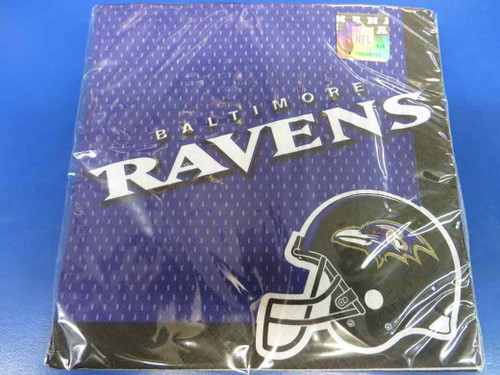 Baltimore Ravens NFL Football Sports Party Luncheon Napkins