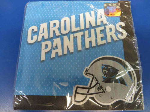 Carolina Panthers NFL Football Sports Party Luncheon Napkins