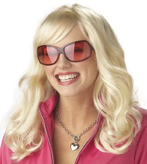 Legally Blonde Glasses Elle Woods Fancy Dress Halloween Adult Costume Accessory