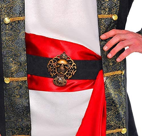 Pirate Belt w/Sash Caribbean Fancy Dress Up Halloween Adult Costume Accessory