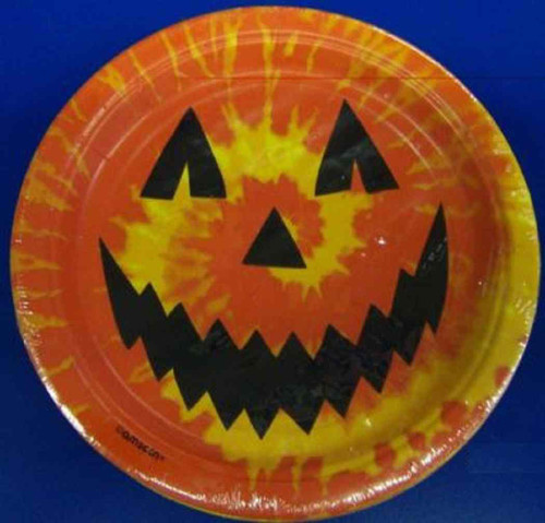 Psychedelic Spooks Halloween Party 7" Dessert Plates