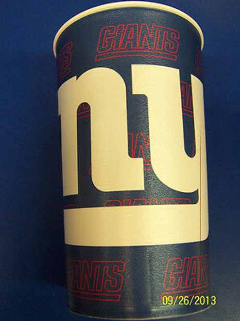 New York Giants NY NFL Football Sports Party Favor 22 oz. Plastic Cup