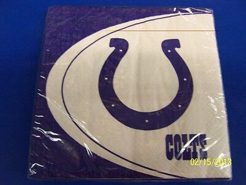 Indianapolis Colts NFL Football Pro Sports Party Luncheon Napkins
