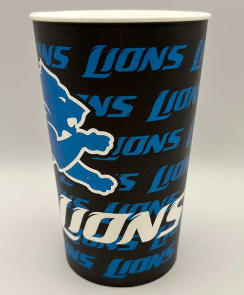 Detroit Lions NFL Pro Football Sports Banquet Party Favor 22 oz. Plastic Cup