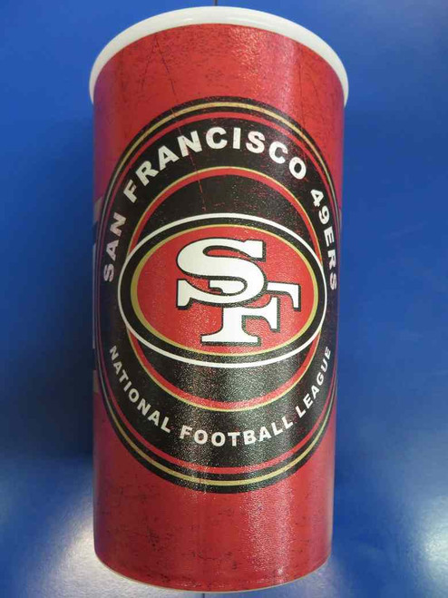 NFL San Francisco 49ers 22 oz. Plastic Cup