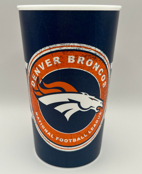 Denver Broncos NFL Pro Football Sports Banquet Party Favor 22 oz. Plastic Cup