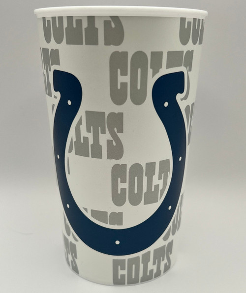 Indianapolis Colts NFL Pro Football Sports Banquet Party Favor 22 oz Plastic Cup
