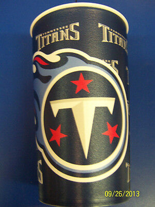 Tennessee Titans NFL Pro Football Sports Party Favor 22 oz. Plastic Cup