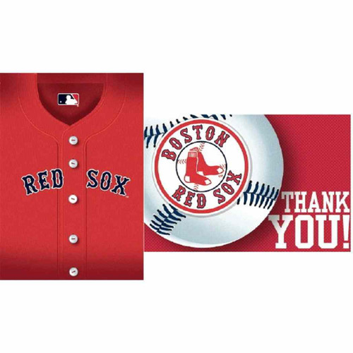 Red Sox Birthday Invitation Boston Red Sox Baseball Birthday 