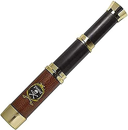 Pirate Telescope Toy Prop Caribbean Fancy Dress Up Halloween Costume Accessory