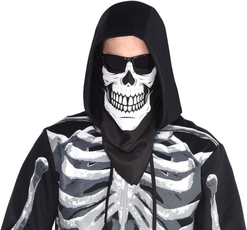 Black & Bone Bandana Mask Suit Yourself Adult Costume Accessory
