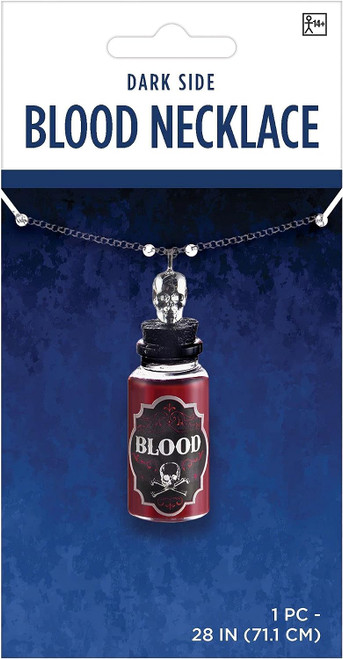 Blood Necklace Dark Side Adult Costume Accessory