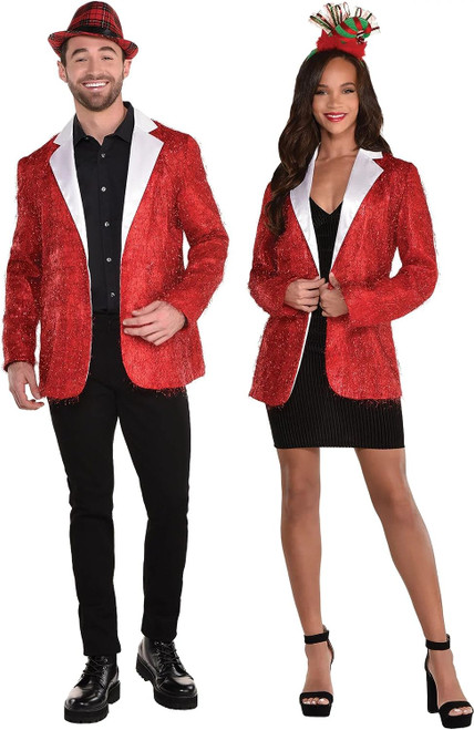 Christmas Tinsel Jacket Suit Yourself Adult Costume