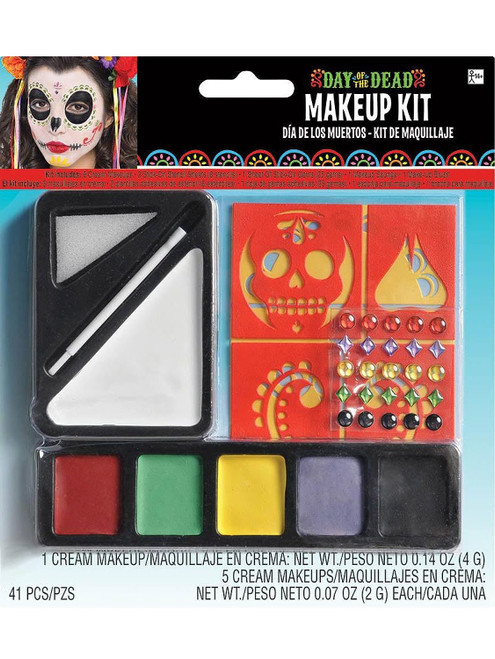 Day of the Dead Makeup Kit Suit Yourself Costume Accessory