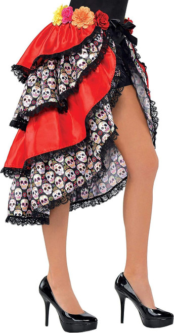 Day of the Dead Tie-On Bustle Suit Yourself Adult Costume Accessory