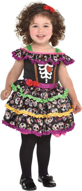 Day of the Dead Suit Yourself Baby Child Costume